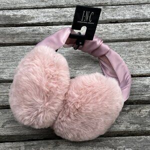 NWT💗Faux Fur and Satin Earmuffs